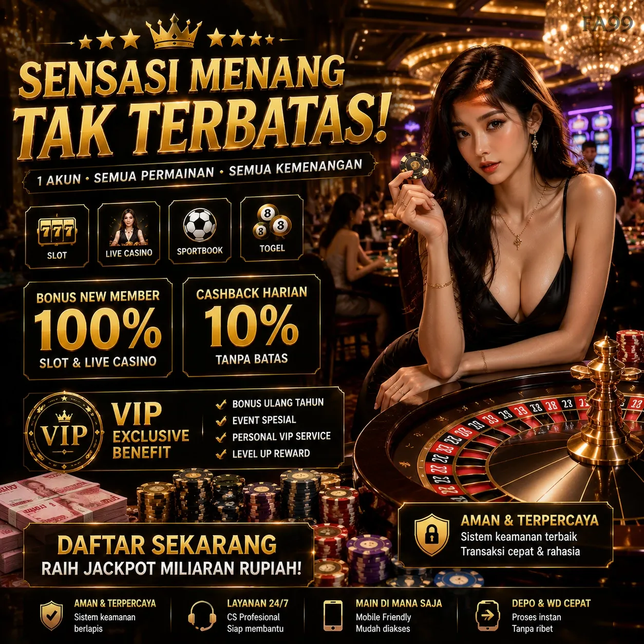 Ikon aplikasi fa99 resmi